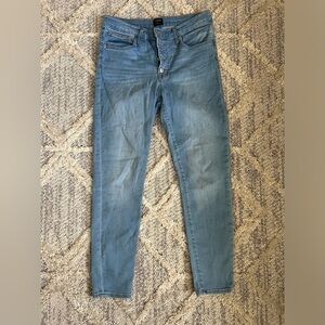 J.Crew Women's Jeans High Rise skinny Size 29 blue jeans no holes